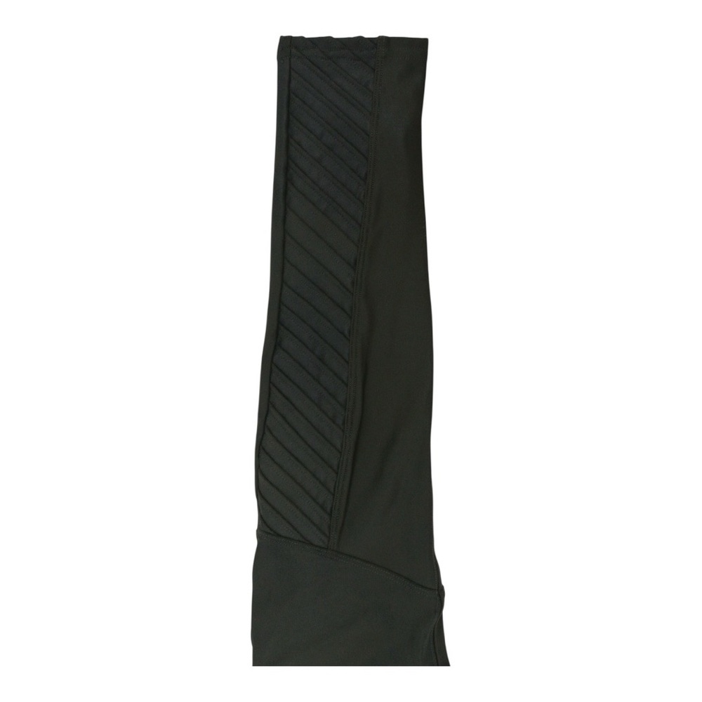 SPANX‎ Moto Ribbed Charcoal Gray Athleisure Leggings Medium